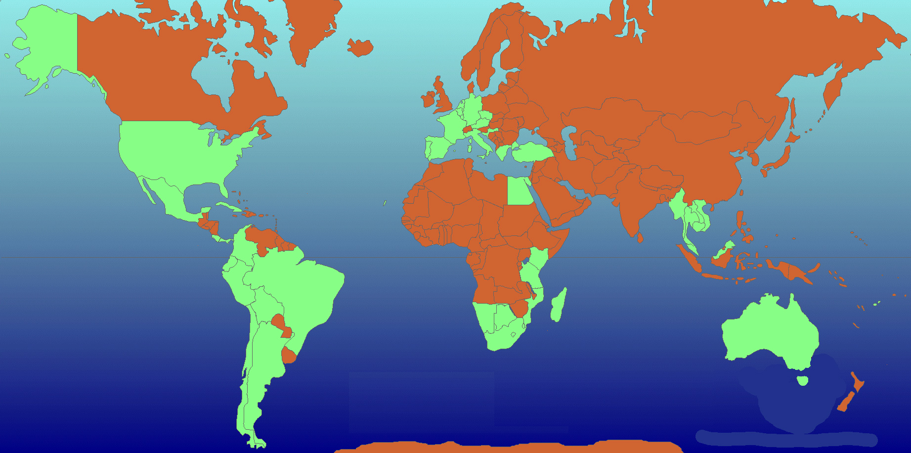 wereldkaart